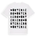 Wörterberg ordlek t-shirt