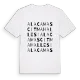 Alacamascit Mahallesi ordlek t-shirt