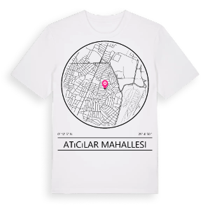 Atıcılar Mahallesi t-shirt – ekologisk bomull t-shirt från Pinshirt