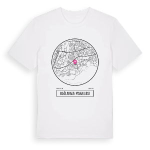 Bağlaraltı Mahallesi t-shirt – ekologisk bomull t-shirt från Pinshirt