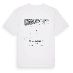 Balaban Mahallesi karta t-shirt – ekologisk bomull t-shirt från Pinshirt