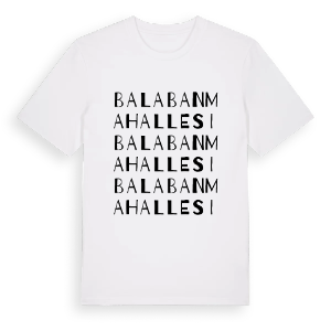 Balaban Mahallesi ordlek t-shirt – ekologisk bomull t-shirt från Pinshirt