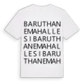 Baruthane Mahallesi ordlek t-shirt