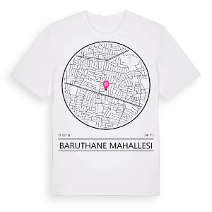 Baruthane Mahallesi t-shirt – ekologisk bomull t-shirt från Pinshirt