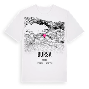 Bursa karta t-shirt – ekologisk bomull t-shirt från Pinshirt