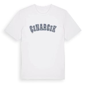 Çınarcık college t-shirt – ekologisk bomull t-shirt från Pinshirt