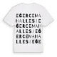 Eğerce Mahallesi ordlek t-shirt