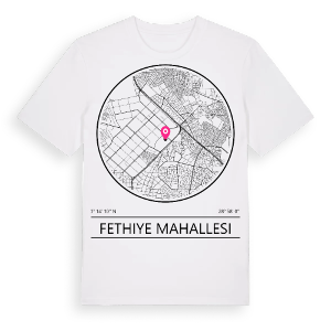 Fethiye Mahallesi t-shirt – ekologisk bomull t-shirt från Pinshirt