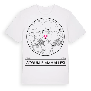 Görükle Mahallesi t-shirt – ekologisk bomull t-shirt från Pinshirt