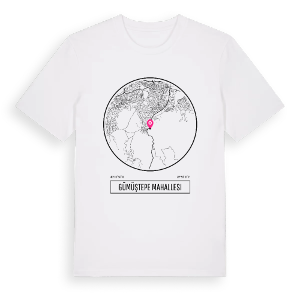 Gümüştepe Mahallesi t-shirt – ekologisk bomull t-shirt från Pinshirt