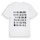Hasanköy Mahallesi ordlek t-shirt