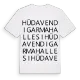 Hüdavendigar Mahallesi ordlek t-shirt