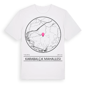 Karabalçık Mahallesi t-shirt – ekologisk bomull t-shirt från Pinshirt
