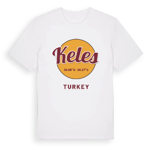 Keles cirkel t-shirt – ekologisk bomull t-shirt från Pinshirt