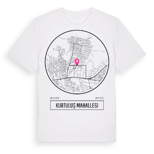 Kurtuluş Mahallesi t-shirt – ekologisk bomull t-shirt från Pinshirt