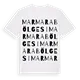 Marmara Bölgesi ordlek t-shirt