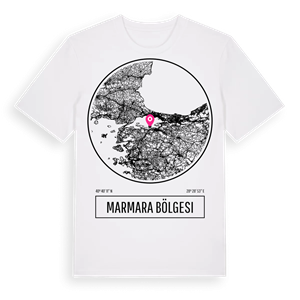 Marmara Bölgesi t-shirt – ekologisk bomull t-shirt från Pinshirt
