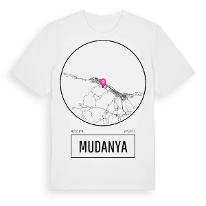 Mudanya t-shirt – ekologisk bomull t-shirt från Pinshirt