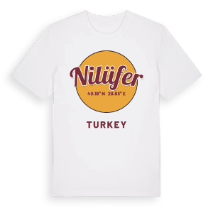 Nilüfer cirkel t-shirt – ekologisk bomull t-shirt från Pinshirt