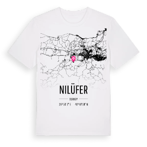 Nilüfer karta t-shirt – ekologisk bomull t-shirt från Pinshirt