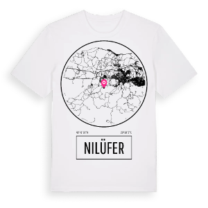 Nilüfer t-shirt – ekologisk bomull t-shirt från Pinshirt
