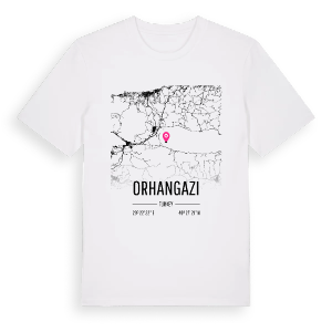 Orhangazi karta t-shirt – ekologisk bomull t-shirt från Pinshirt