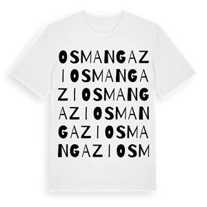 Osmangazi ordlek t-shirt – ekologisk bomull t-shirt från Pinshirt