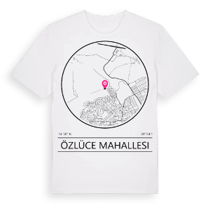 Özlüce Mahallesi t-shirt – ekologisk bomull t-shirt från Pinshirt