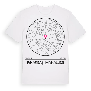 Pınarbaşı Mahallesi t-shirt – ekologisk bomull t-shirt från Pinshirt