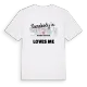 Någon i Selamet Mahallesi älskar mig t-shirt