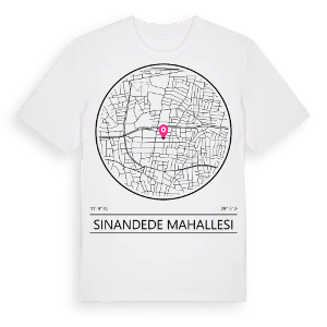 Sinandede Mahallesi t-shirt – ekologisk bomull t-shirt från Pinshirt