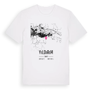 Yıldırım karta t-shirt – ekologisk bomull t-shirt från Pinshirt