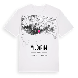 Yıldırım karta t-shirt – ekologisk bomull t-shirt från Pinshirt