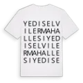 Yediselviler Mahallesi ordlek t-shirt