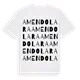 Amendolara ordlek t-shirt