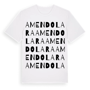 Amendolara ordlek t-shirt – ekologisk bomull t-shirt från Pinshirt