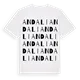 Andali ordlek t-shirt