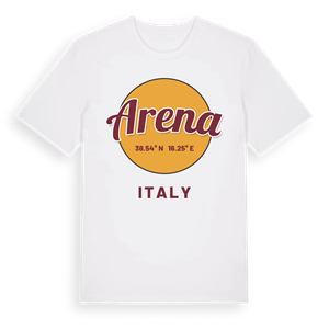 Arena cirkel t-shirt – ekologisk bomull t-shirt från Pinshirt