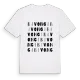 Bivongi ordlek t-shirt