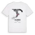 Calabria karta t-shirt