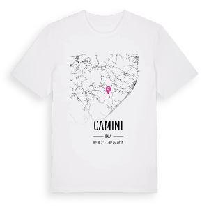 Camini karta t-shirt – ekologisk bomull t-shirt från Pinshirt