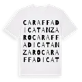 Caraffa di Catanzaro ordlek t-shirt