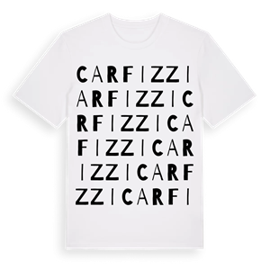 Carfizzi ordlek t-shirt – ekologisk bomull t-shirt från Pinshirt