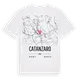 Catanzaro karta t-shirt