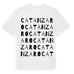 Catanzaro ordlek t-shirt – ekologisk bomull t-shirt från Pinshirt