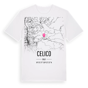 Celico karta t-shirt – ekologisk bomull t-shirt från Pinshirt