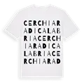 Cerchiara di Calabria ordlek t-shirt