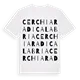 Cerchiara di Calabria ordlek t-shirt