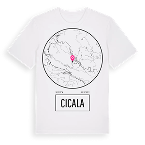 Cicala t-shirt – ekologisk bomull t-shirt från Pinshirt