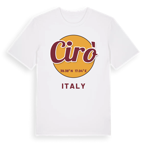 Cirò cirkel t-shirt – ekologisk bomull t-shirt från Pinshirt